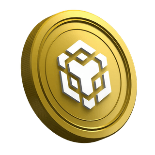 BNB munt van Binance op de pagina van de beginnersgids voor cryptocurrency